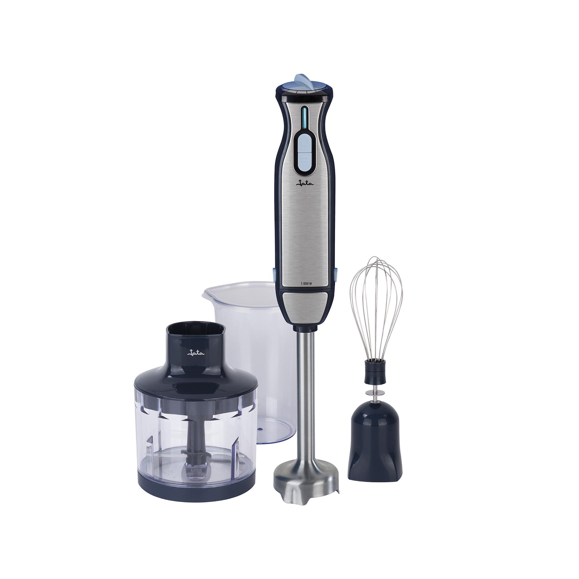 BATIDORA DE MANO CON ACCESORIOS JATA 1000W