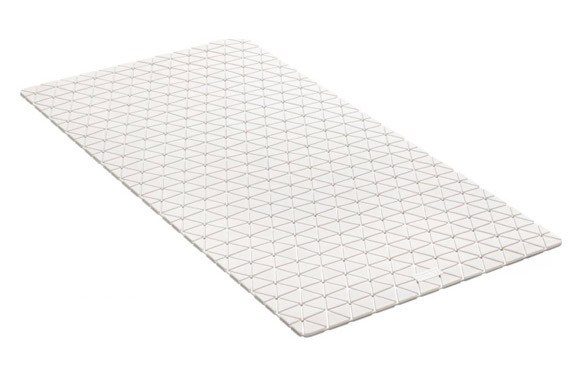 ALFOMBRA BAÑO ANTIDES. 72X36 CM SBS/CAUCHO BL DIAMOND TATAY 