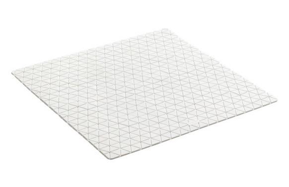 ALFOMBRA BAÑO ANTIDES. 54X54 CM SBS/CAUCHO BL DIAMOND TATAY 