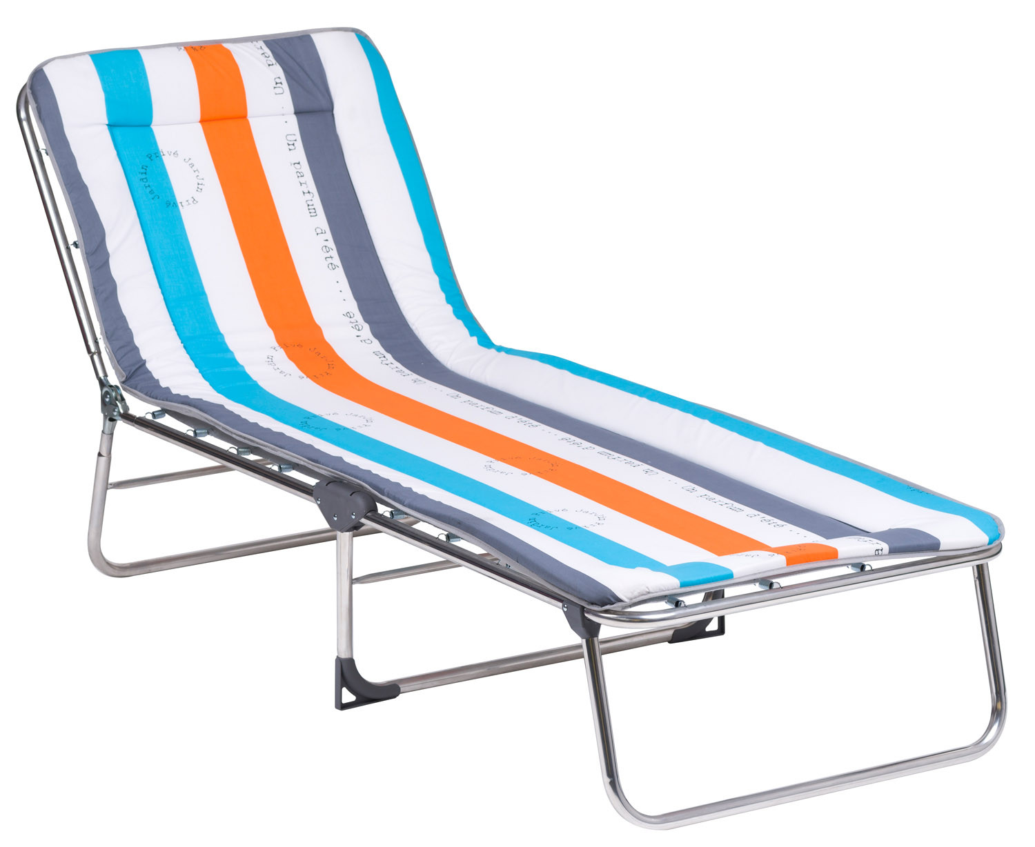 TUMBONA JARD 680X670X160MM PLEG ALCO ALUM/TEXT MULTIPOSICION 