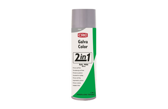 PINTURA ANTIOXIDANTE SPRAY GALVACOLOR 500 ML RAL 9006 PLATA