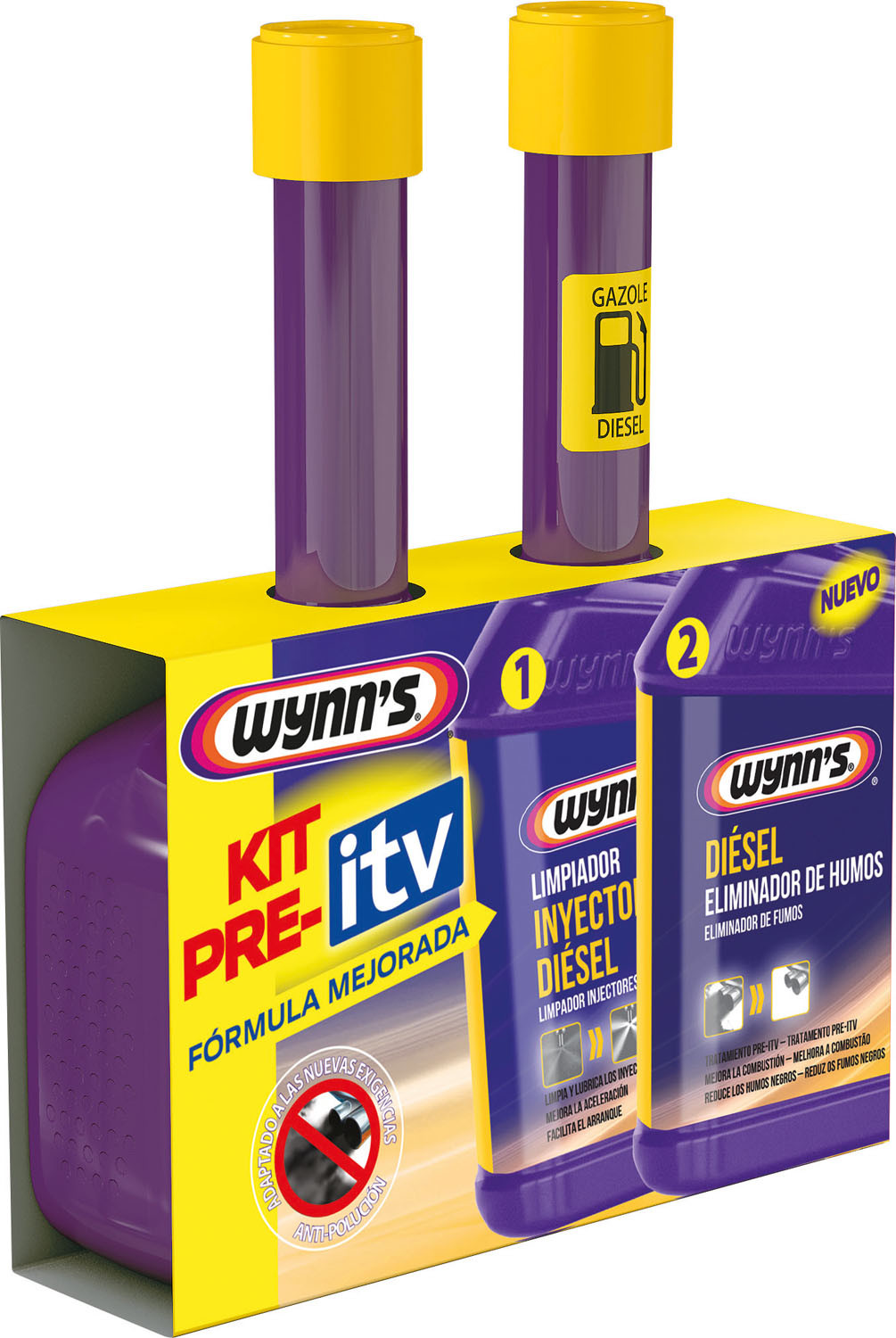 PRE ITV MOTOR DIESEL 2X325ML WYNN\'S 