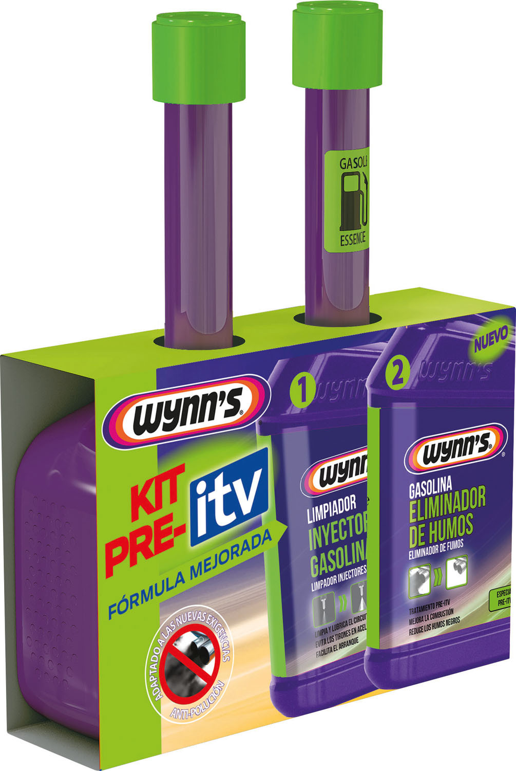 PRE ITV MOTOR GAS. 2X325ML WYNN\'S 