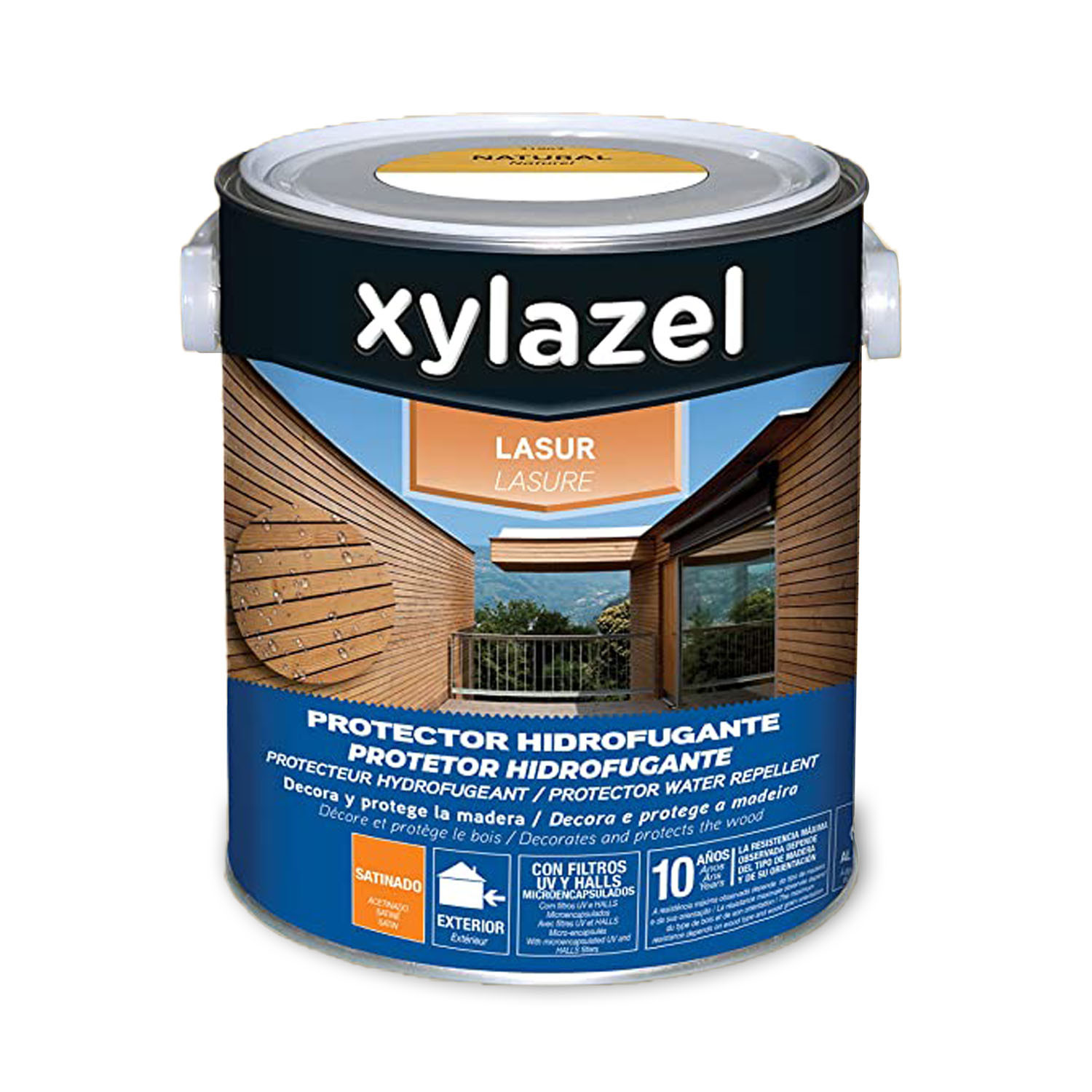 LASUR PROTECTOR HIDROFUGANTE SATINADO 2,5 L NATURAL