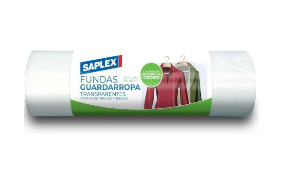 BOLSA FUNDA GUARDARROPA (6 UDS) 65X140 CM G-88