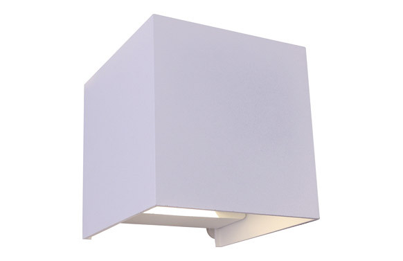 APLIQUE EXTER. 13,6X10X11,7CM LED 5W 4000K IP54 MET BL OPEN 