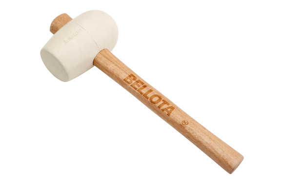 MACETA GOMA BLANCA 750GR M/MADERA 8054-750 BELLOTA 