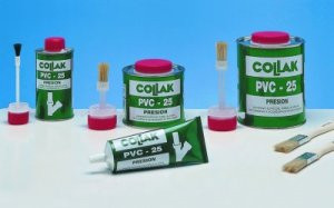 ADHESIVO PVC-25 PRESION TAPON PINCEL 500 ML