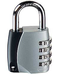 CANDADO COMBINACION 155/40 PROGRAMABLE 40MM GRIS
