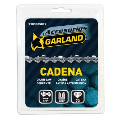 CADENA MOTOSIERRA 72 ESLABONES 18\"/45 CM