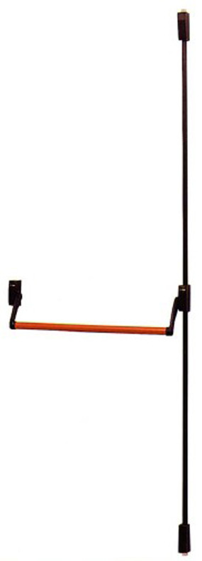 ANTIPANICO SOBREPONER C.F. 59600 2 PUNTOS SIN BARRAS NEGRO