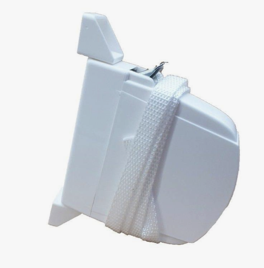 RECOGEDOR PERS SOBREP MINI C/CINTA 14MM BLANCA PLASTICO BLANCO