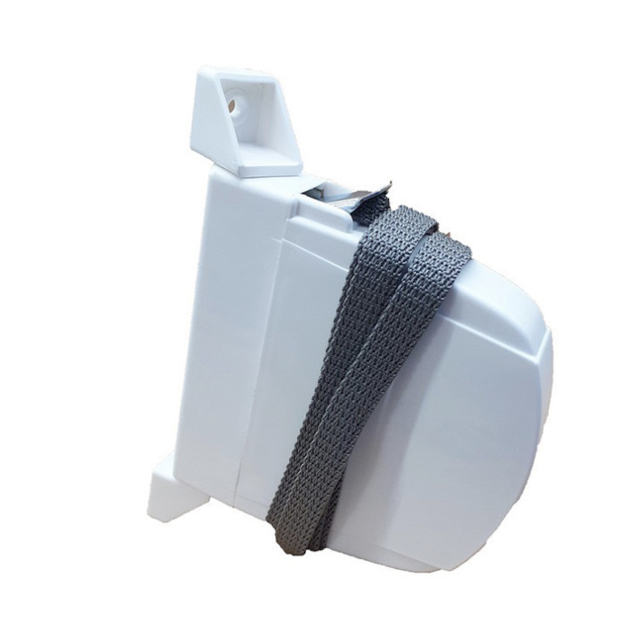 RECOGEDOR PERS SOBREP MINI C/CINTA 18MM GRIS PLASTICO BLANCO