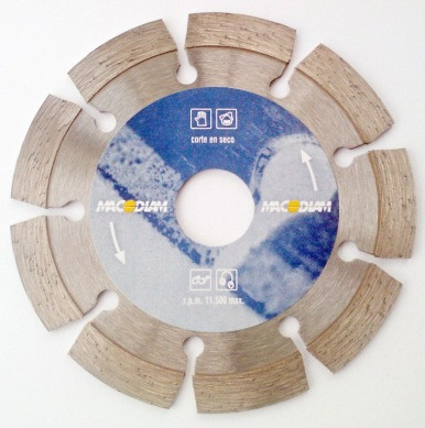 DISCO CORTE G.OBRA 115X2X10 MM DIAM MACODIAM 