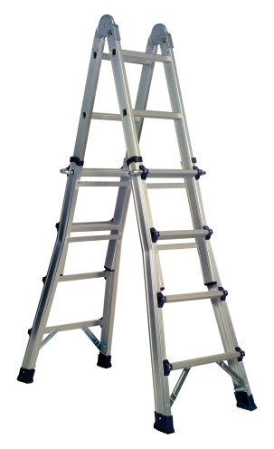 ESCALERA ALUMINIO TELESCOPICA EXCELL 4 + 4 PELDAÑOS