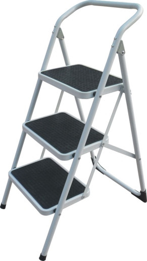 ESCALERA DOMESTICA ACERO BARANDILLA BAJA TAS-3 3 PELD ANCHO (38X26)