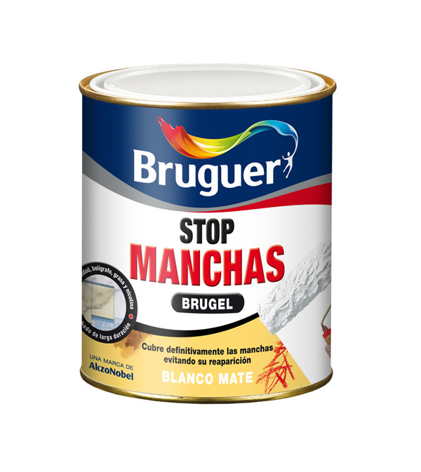 PINTURA ANTIMANCHAS STOP MANCHAS MATE 750 ML