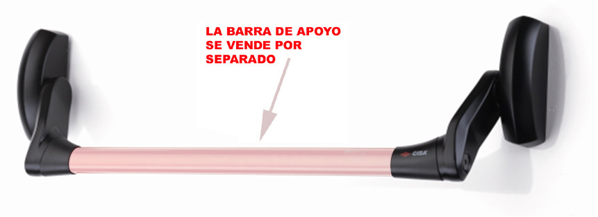 ANTIPANICO EMBUTIR C.F. FAST PUSH 900MM SIN BARRA NEGRO