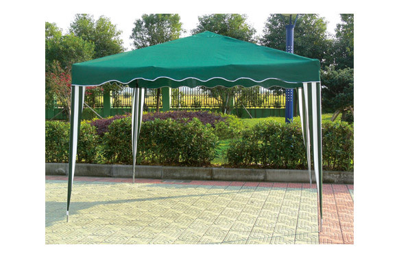 CENADOR JARD DESMONTABLE 3X3 MT NATUUR MET VERDE/BLANCO NT71060 