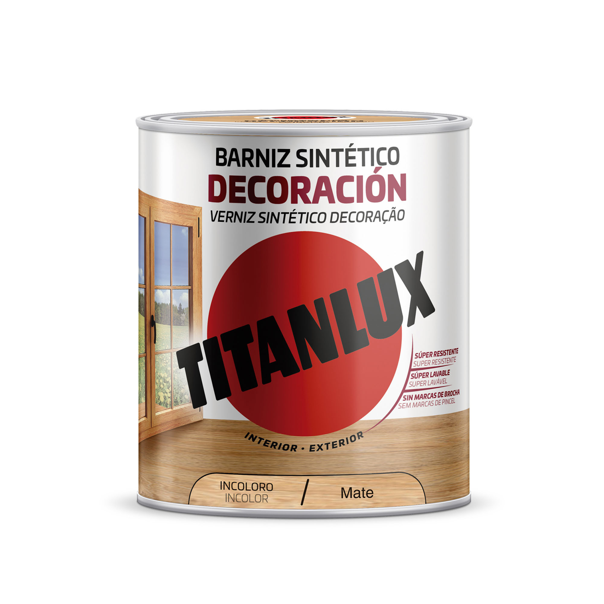 BARNIZ SINTETICO DECORACION MATE 750 ML INCOLORO