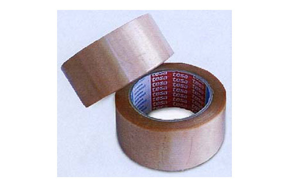 CINTA EMBALAR \"PACK\" PVC RUGOSO 66X50 MARRON