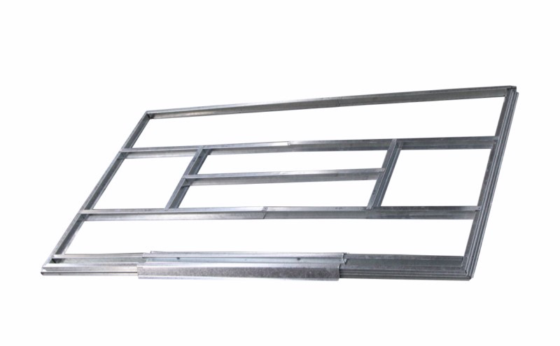 BASE CASETA 213X127CM MET. GALV NT119911 