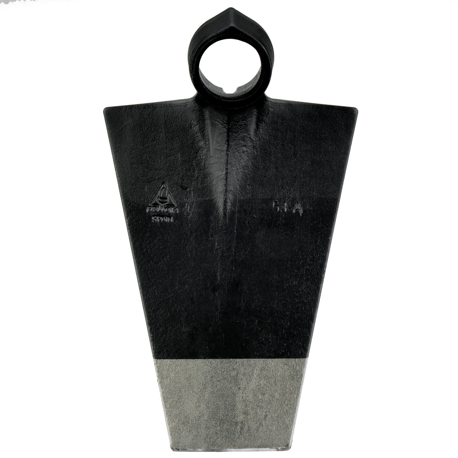 AZADA ANTIGIRO PARA SURCOS 225 X 75 MM. 1.000 GR. SIN MANGO