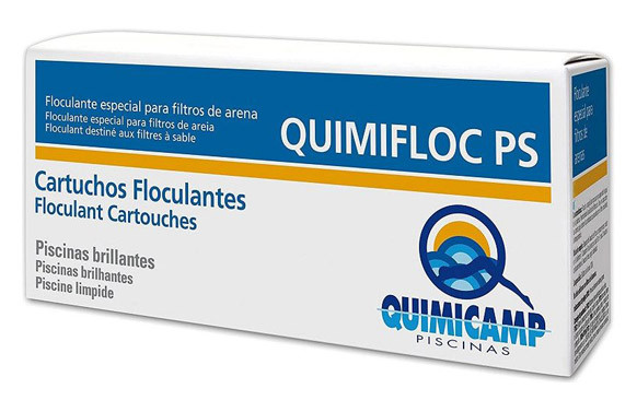 FLOCULANTE SAQUITOS QUIMIFLOC 4 X 30 GR