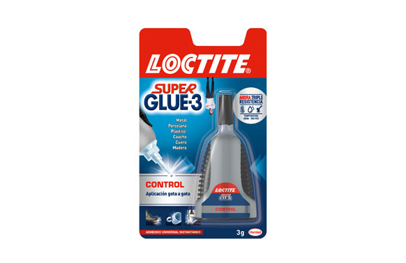 ADHESIVO INSTANTANEO SUPER GLUE-3 3G-CONTROL LIQUIDO