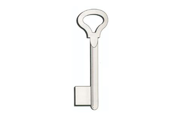LLAVE GORJA LATON MACHO LAR-1G