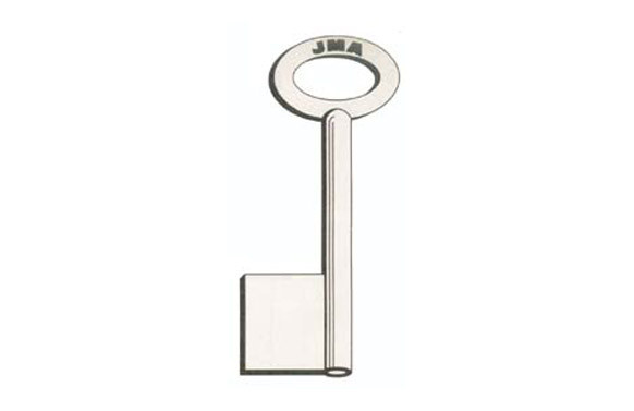 LLAVE GORJA LATON HEMBRA 52G/PC