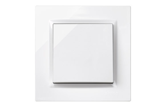 PULSADOR BLANCO SERIE 10