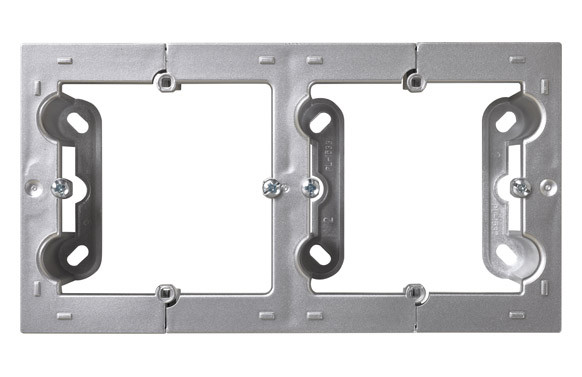 CAJA SUPERFICIE 2 ELEMENTOS ALUMINIO SERIE 10