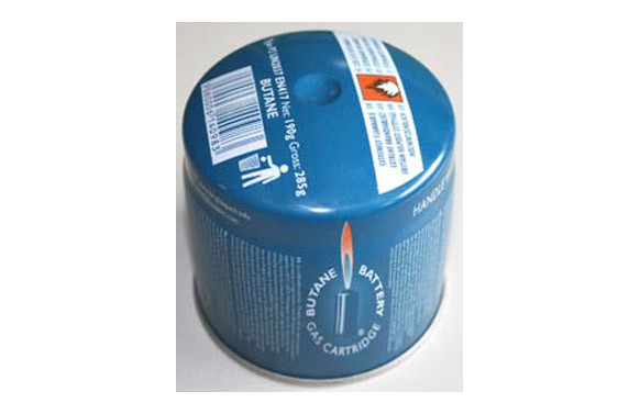 CARTUCHO GAS PERFORABLE SIN VALVULA 190 GR