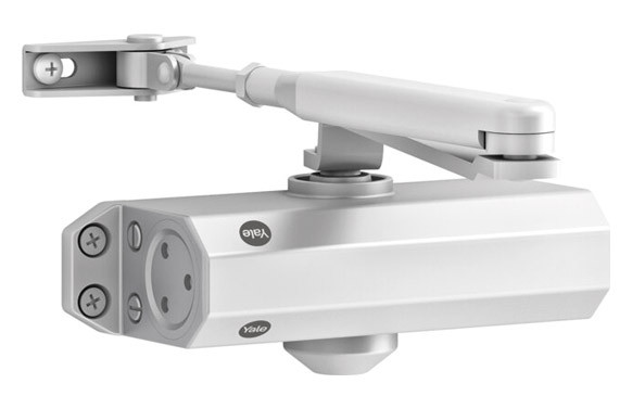 CIERRAPUERTA 3500 BRAZO RETENEDOR FUERZA 2-4 BLANCO YALE 3500-0004-50