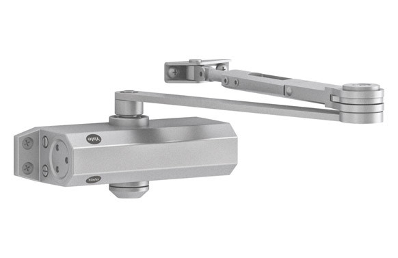 CIERRAPUERTA 3500 BRAZO RETENEDOR FUERZA 2-4 PLATA YALE 3500-0004-60