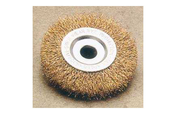 CEPILLO DISCO PUA LATONADA ORIFICIO 13 MM Ø 75/0,30