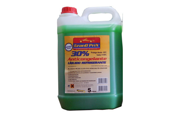 ANTICONGELANTE REFRIGERANTE 5LT 30% -18º VER 5 LT BOTTARI