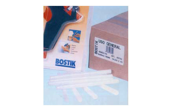 ADHESIVO TERMOFUSIBLE BARRA 5 KG Ø12 X180MM TRANSLUCIDAS