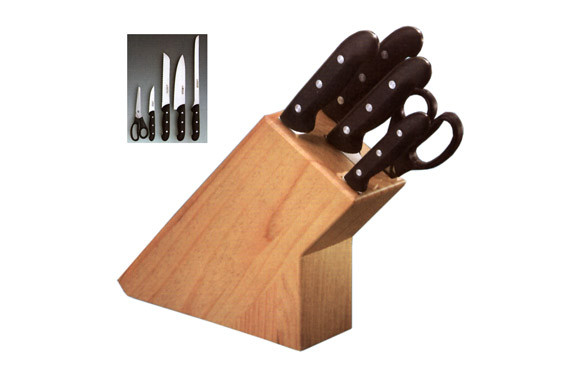 CUCHILLO JUEGO CON TACO 5 PZAS
