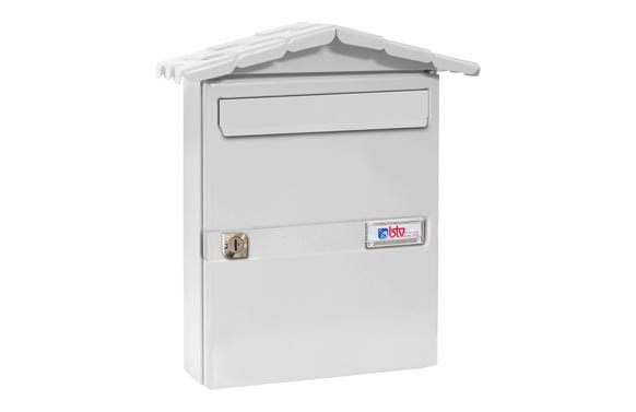 BUZON EXTERIOR ACERO CHALET BLANCO