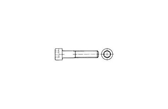 TORNILLO INOX DIN 912 A-2 8X40