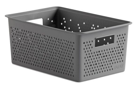 CESTA ORDENACION BOHOL 4 L GRIS ANTRACITA