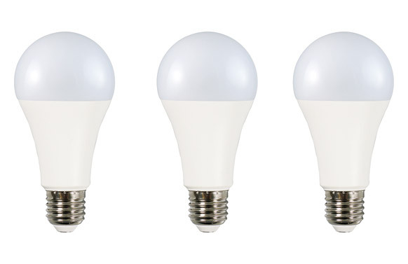 BOMBILLA ILUMIN ESTANDAR LED 3 UNID A60 E27 17W 1710LM 3000K