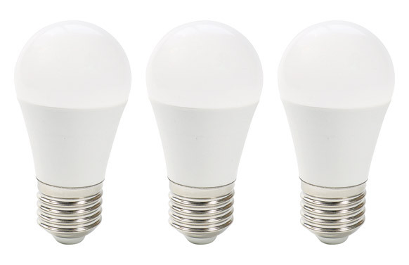 BOMBILLA IUMIN GLOBO LED 3 UNID G45 E27 7W 800LM 6500K