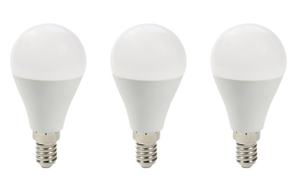 BOMBILLA IUMIN GLOBO LED 3 UNID G45 E14 7W 800LM 6500K