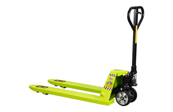 TRANSPALETA MANUAL GS25 S2 G/P 2500 KG RACING GOMA/POLY R/SIMPLES 1150 X 525