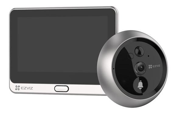 MIRILLA INTELIGENTE FULL HD WI-FI, PLATA Y NEGRO D MIRILLA SMART WI-FI