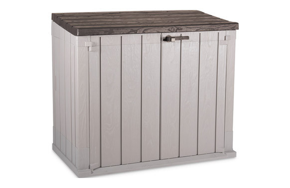 COBERTIZO RESINA STORER PLUS 842 L 129,5 X 74,5 X 111H TAUPE/MARRON