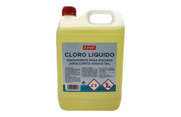 CLORO LIQUIDO PARA PISCINAS 5 L